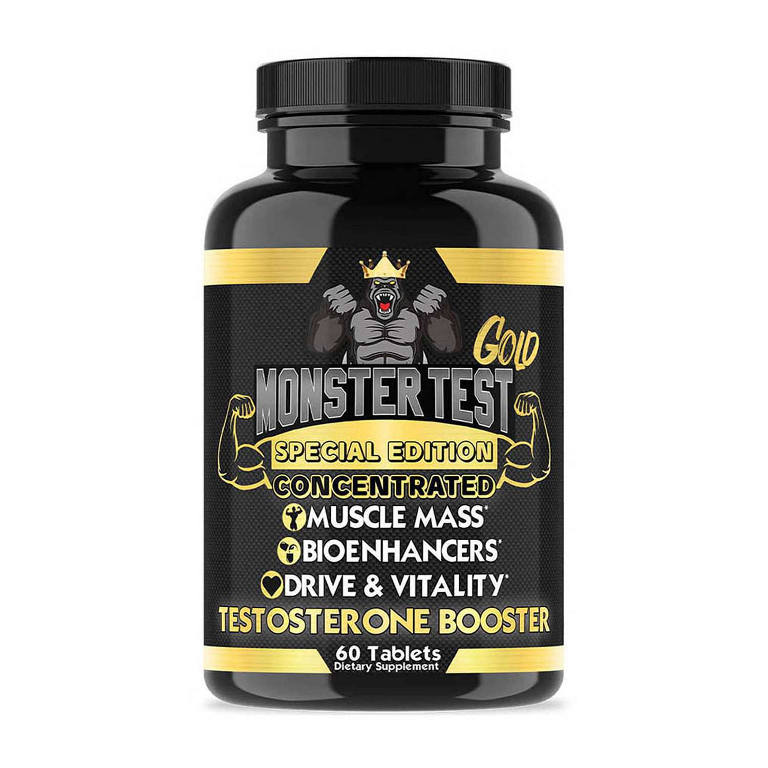 Monster Test Gold: Special Edition - 60 Tablets (30 Servings)